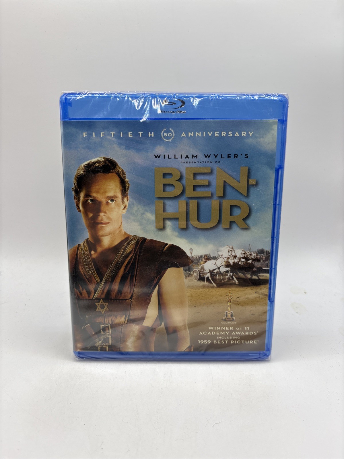 BEN-HUR New Sealed Blu-ray 50th Anniversary Charlton Heston *Factory Sealed*