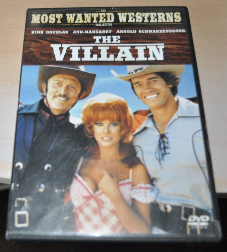 The Villain DVD 1979 Schwarzenegger Ann Margret Region 1 NTSC English Audio
