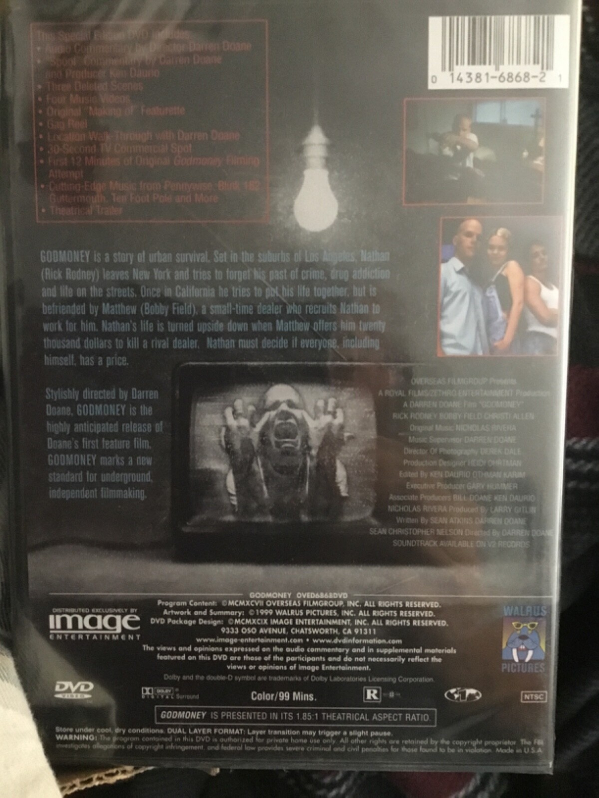 Godmoney by Darren Doane: Urban Survival (DVD, 1999) Rick Rodney, OOP
