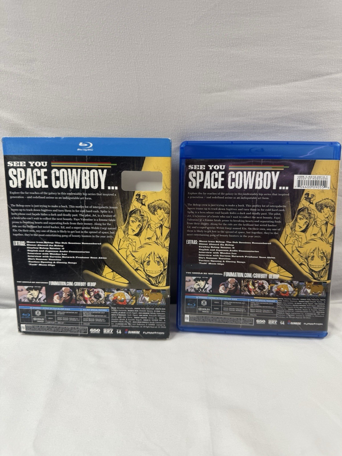 Cowboy Bebop The Complete Series (Blu-ray) 4 Disc Set w/ Slipcover Box