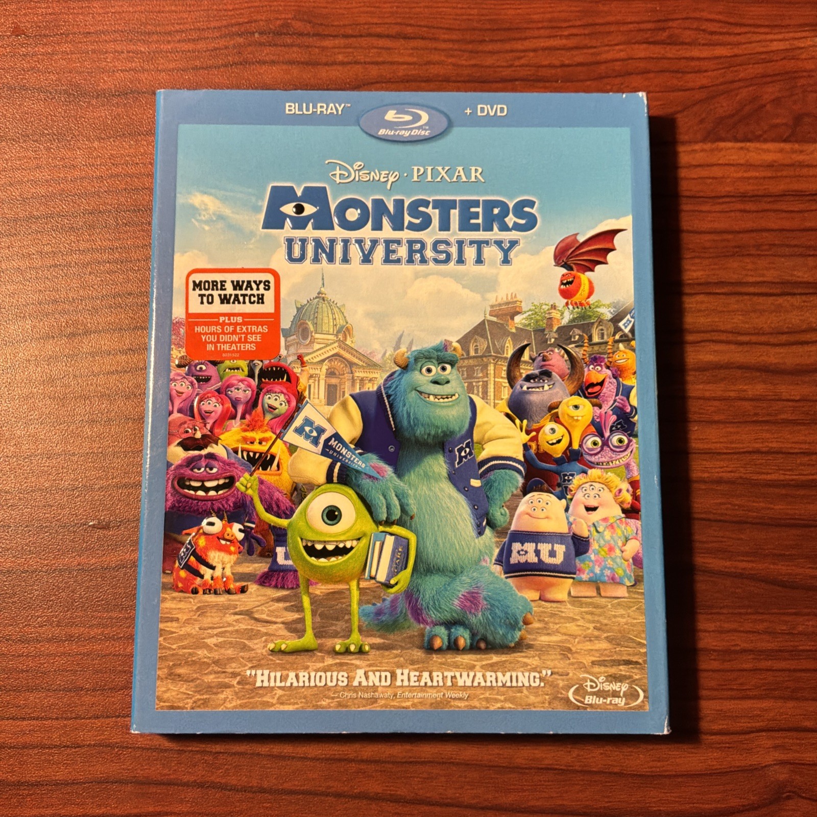 Monsters University (Blu-ray, 2013)