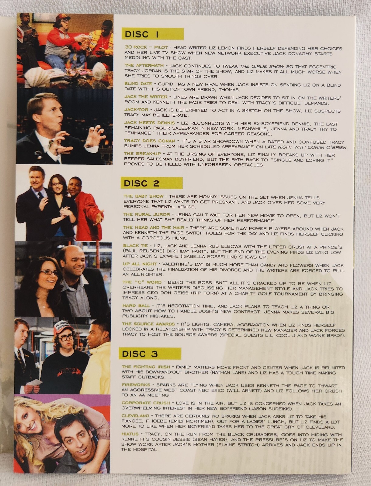 30 Rock: Season 1 – DVD – VERY GOOD CONDITION – W/SLEEVE