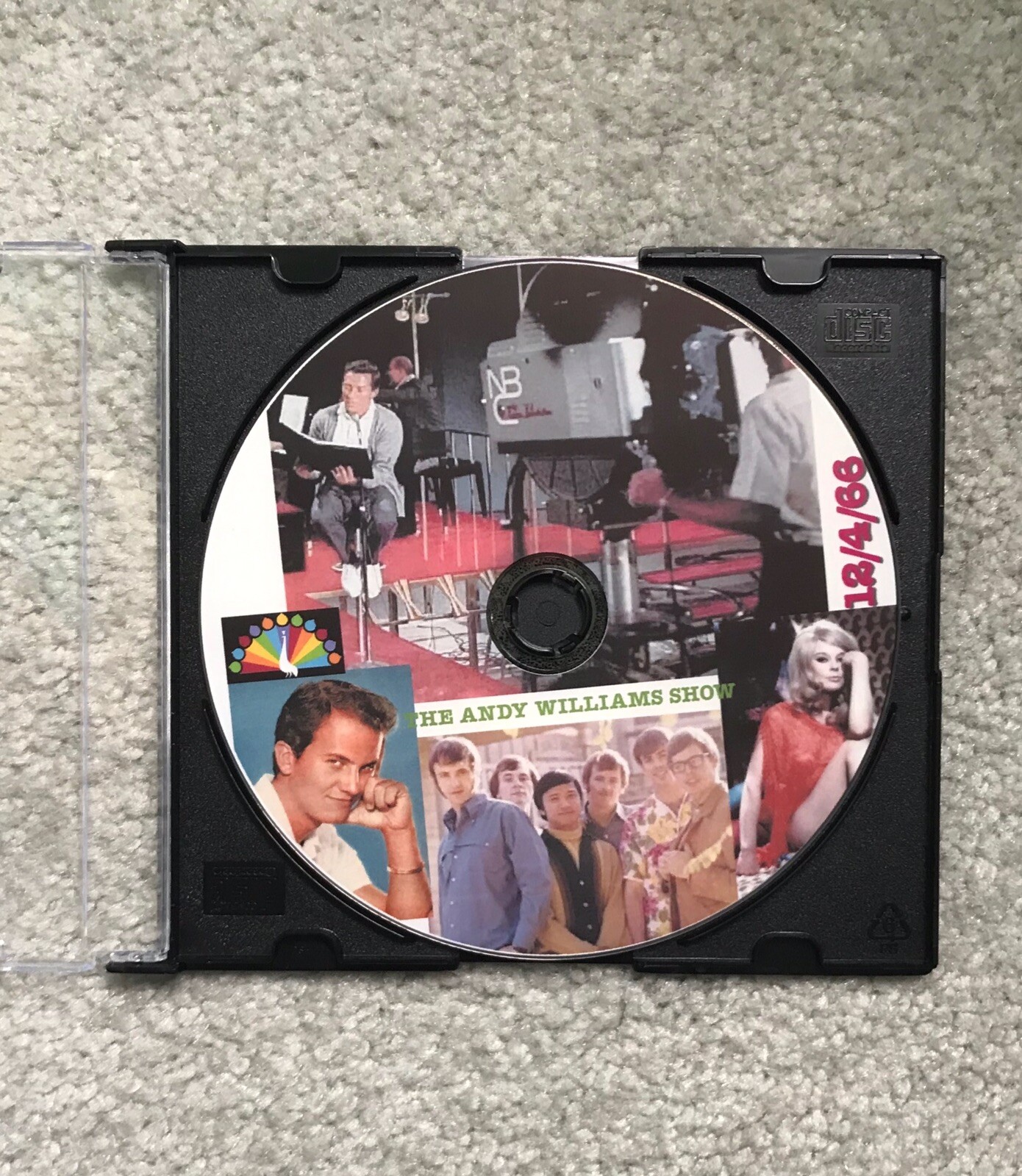 THE ANDY WILLIAMS SHOW Dec. 4, 1966. Color. Association Pat Boone Elke Sommer