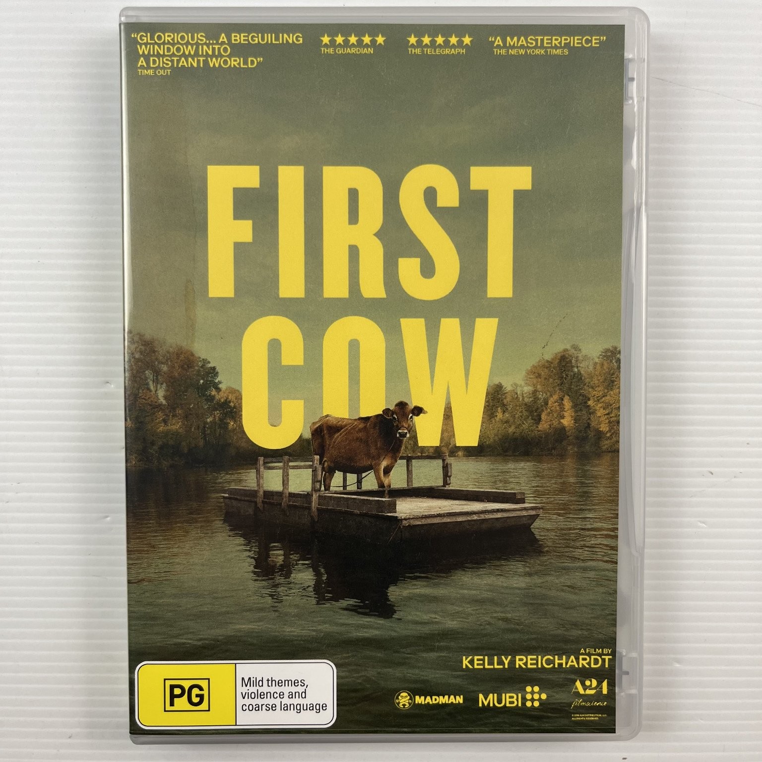 FIRST COW DVD 2019 Kelly Reichardt John Magaro Dolby Digital PAL