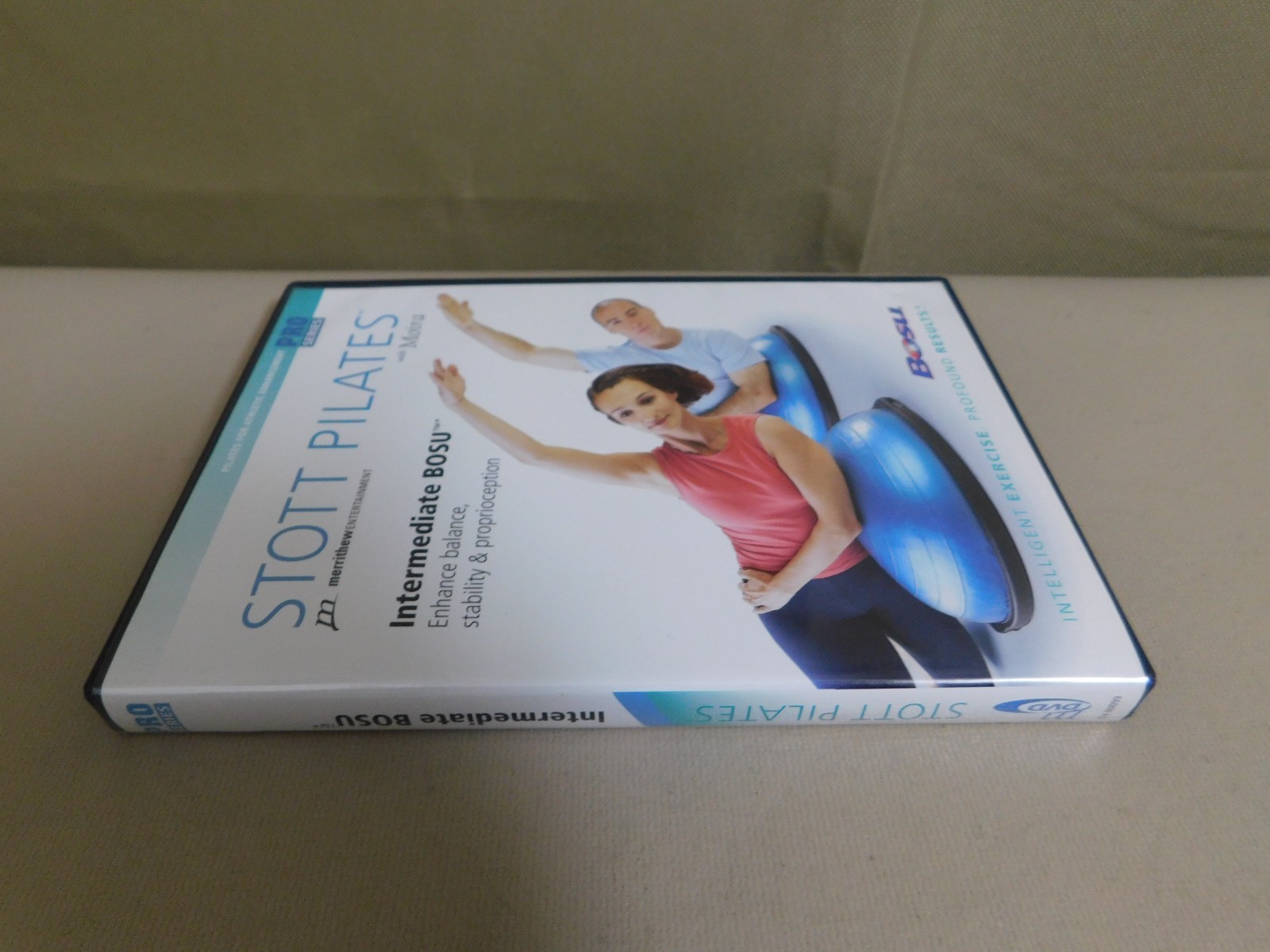 STOTT PILATES: Intermediate BOSU* for Athletic Enhancement VGC Disc Clean