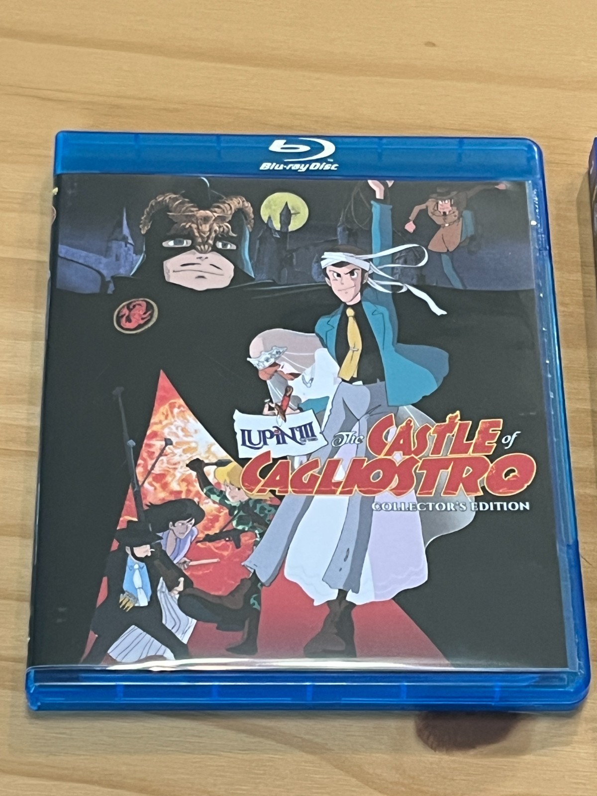 Lupin the 3rd The Castle of Cagliostro Collector’s Edition BLURAY w/ Slipcover