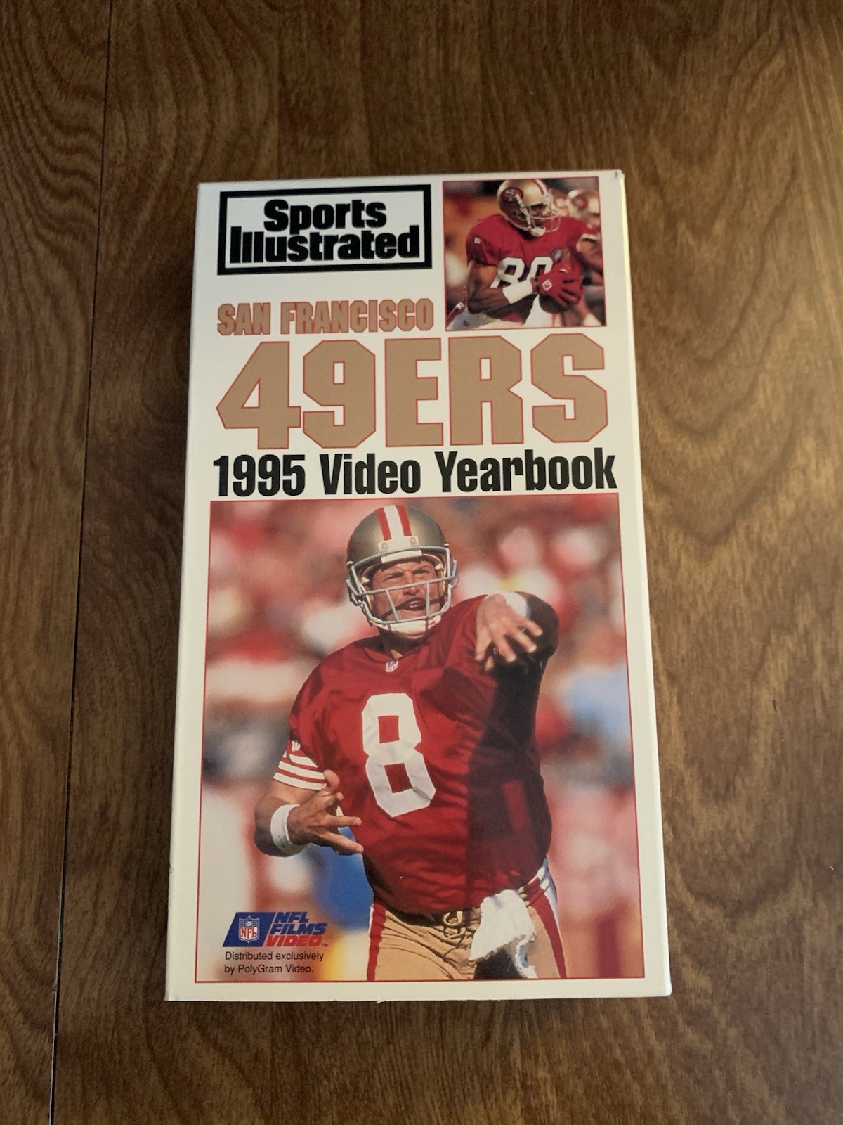 NFL Films San Francisco 49ers 1995 Video Yearbook (VHS, 1995, NR, Sports, NTSC)