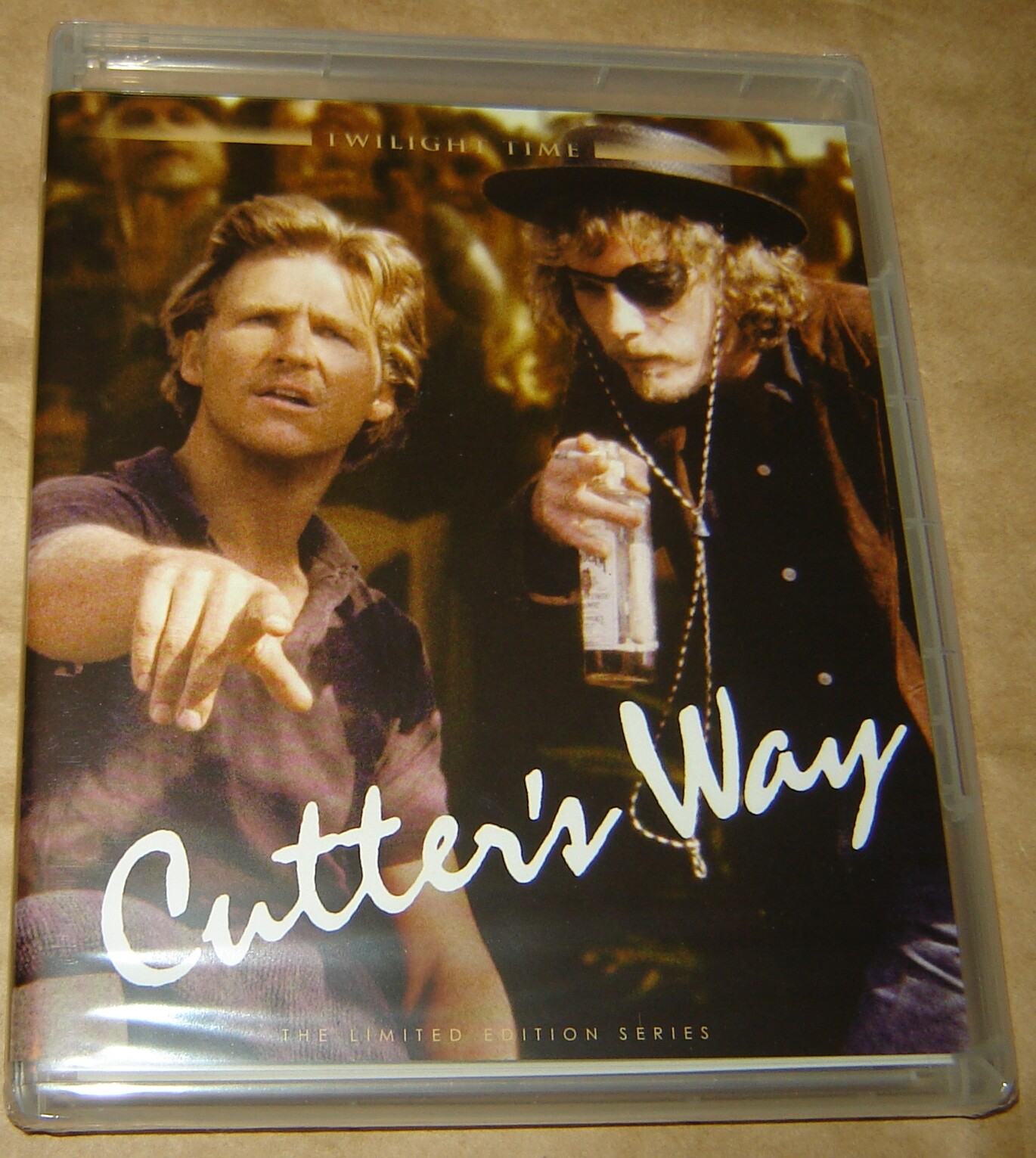 CUTTER’S WAY LIMITED EDITION TWILIGHT TIME BLU-RAY, NEW & SEALED, JEFF BRIDGES