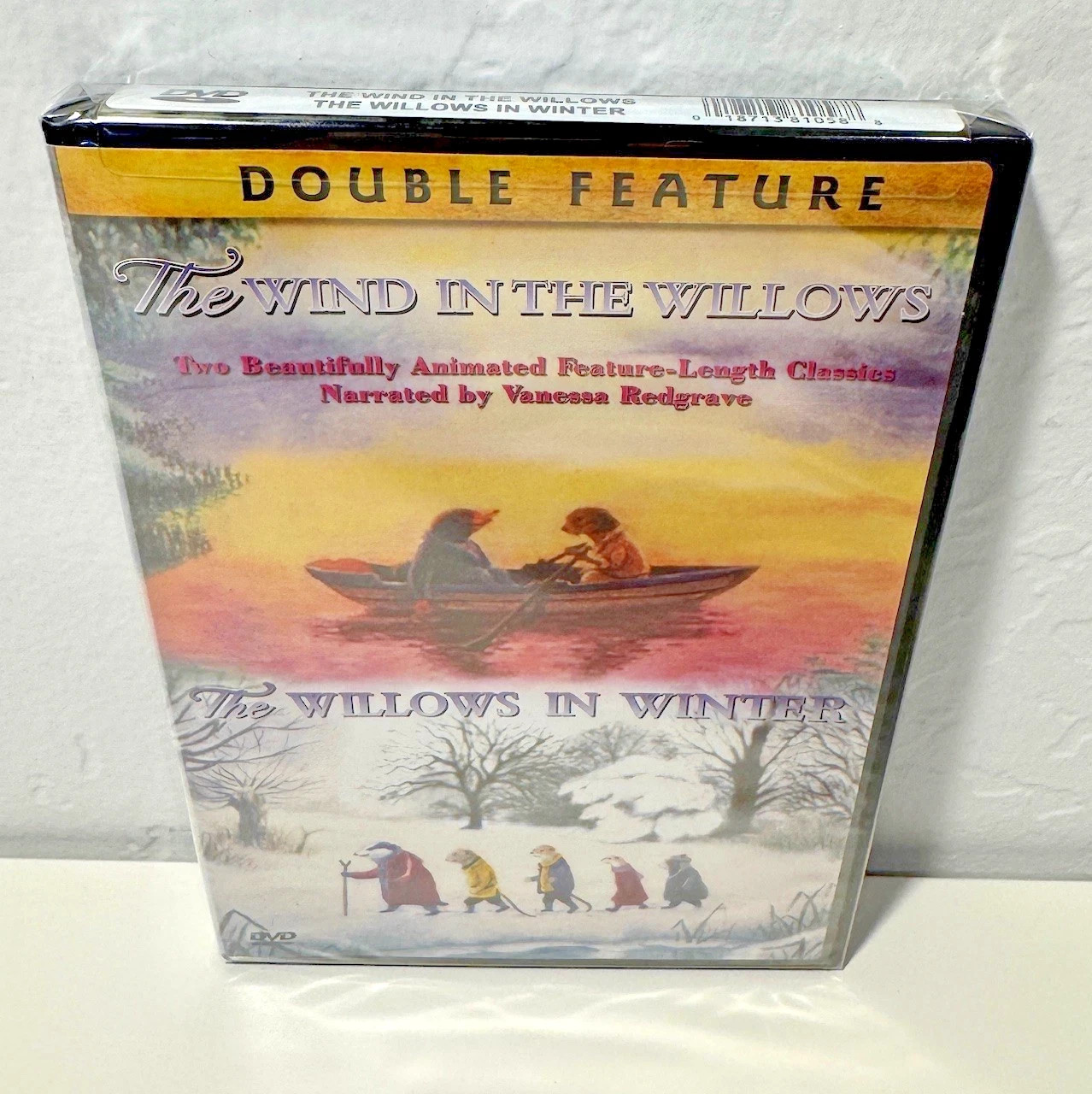 The Wind in the Willows in Winter Double Feature Rare OOP DVD Animated NEW