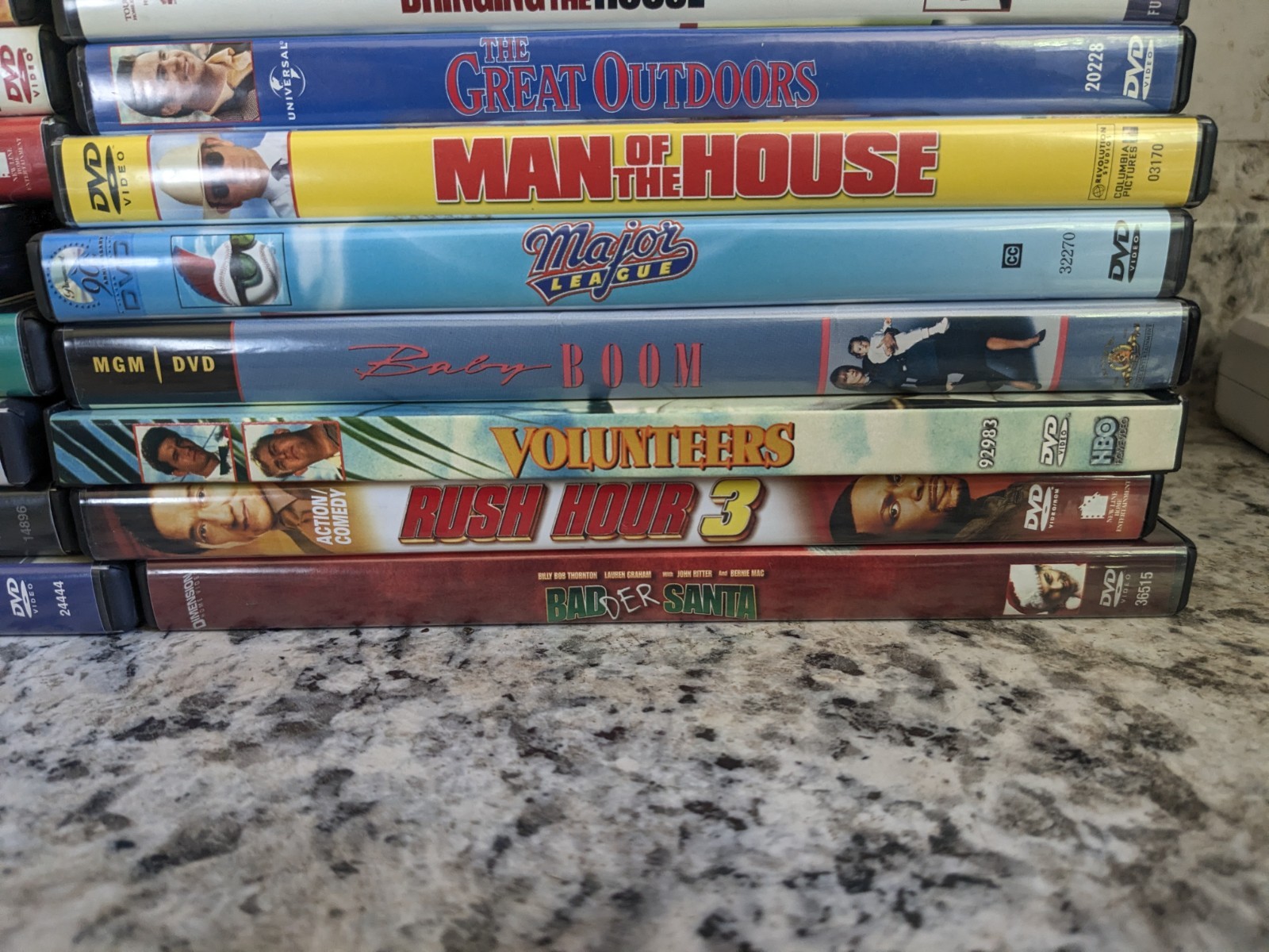Lot of 46 Comedy DVD Movies: All Original Cases In Very Good/Excellent Condition