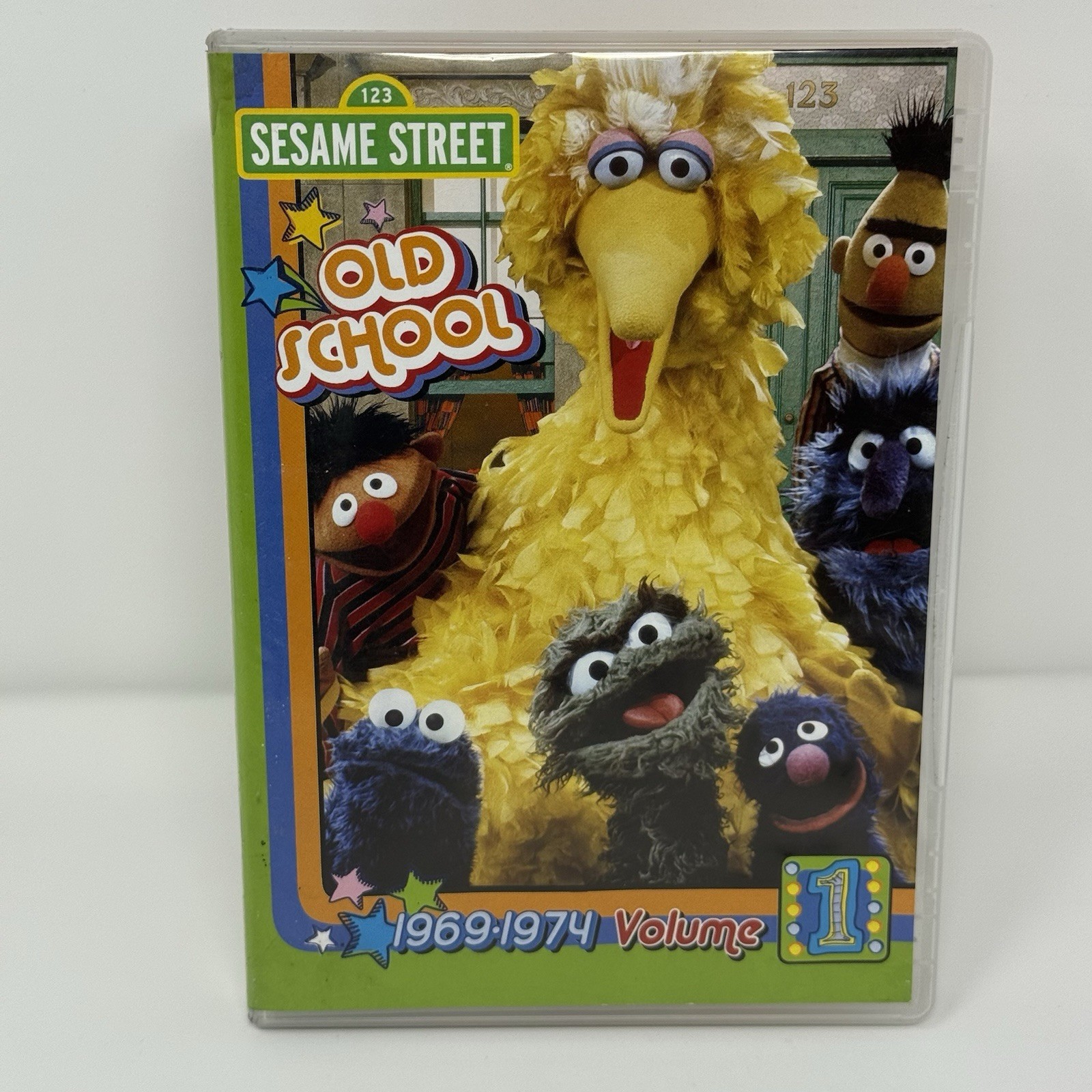 Sesame Street Old School Volume 1 DVD 1969-1974 Shout Factory 3 Disc Set Vintage