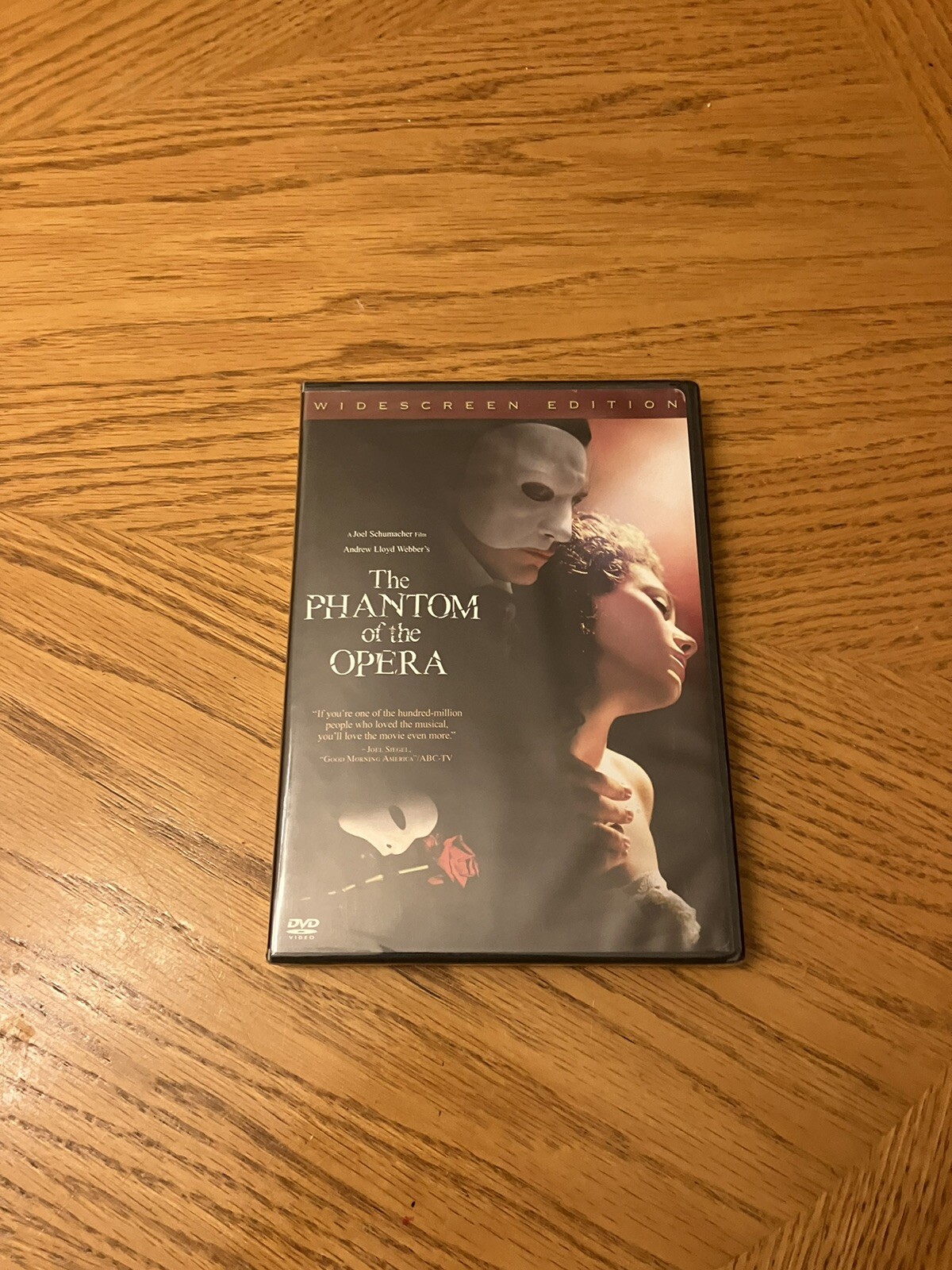 The Phantom of the Opera (DVD, 2004) Brand New