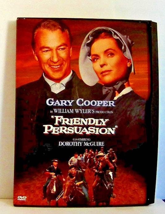 Friendly Persuasion Gary Cooper Dorothy McGuire William Wyler DVD Civil War Dram