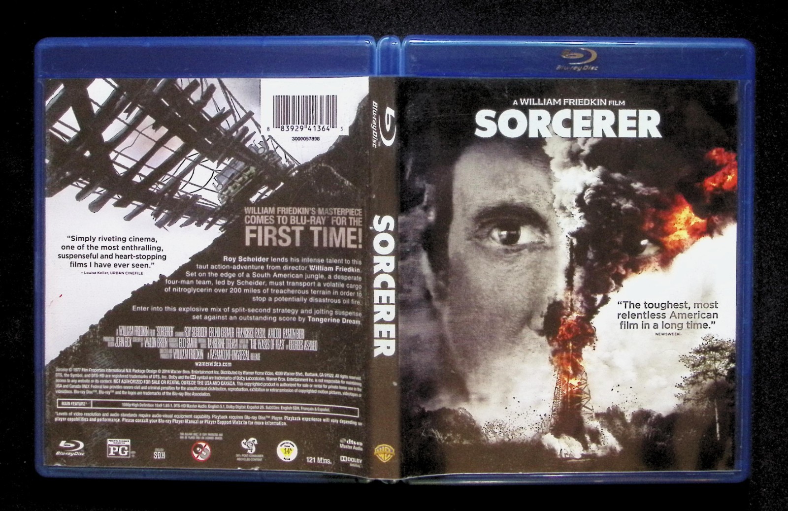 SORCERER (BLU-RAY, 1977) William Friedkin THRILLER Roy Scheider Francisco Rabal