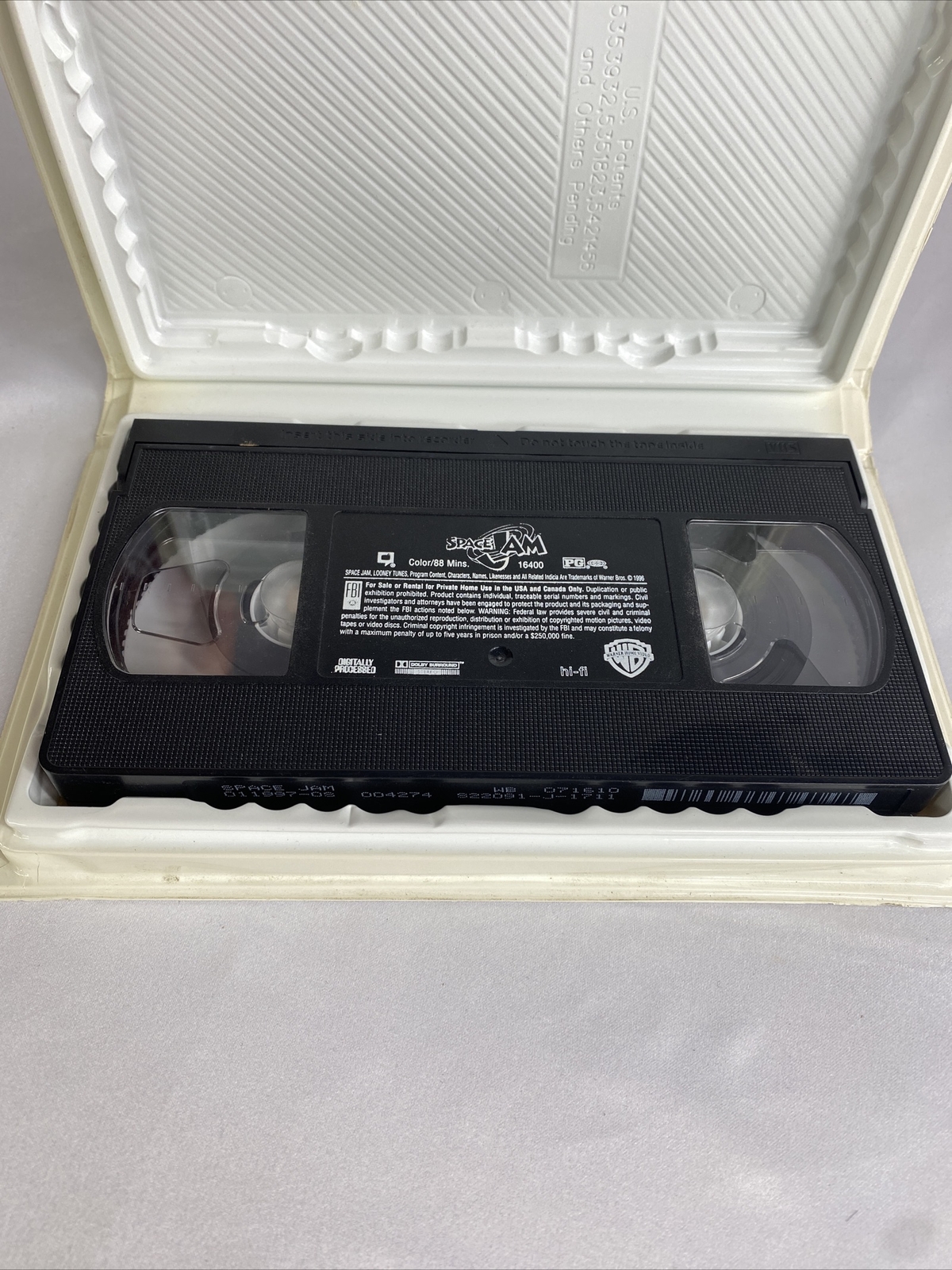 Space Jam (VHS, 1997, Clam Shell): Michael Jordan, Bugs Bunny