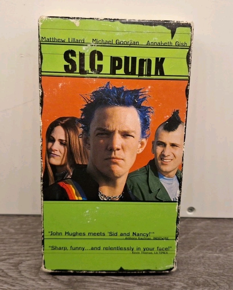 SLC Punk Matthew Lillard James Merendino Annabeth Gish RARE VHS Tested