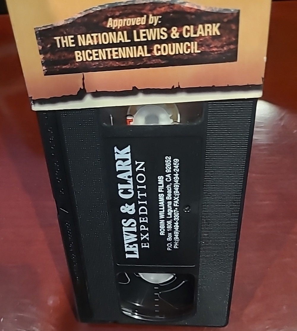 VHS The Trail Lewis and Clark Expedition 1803-1806 Retrace the epic Journey