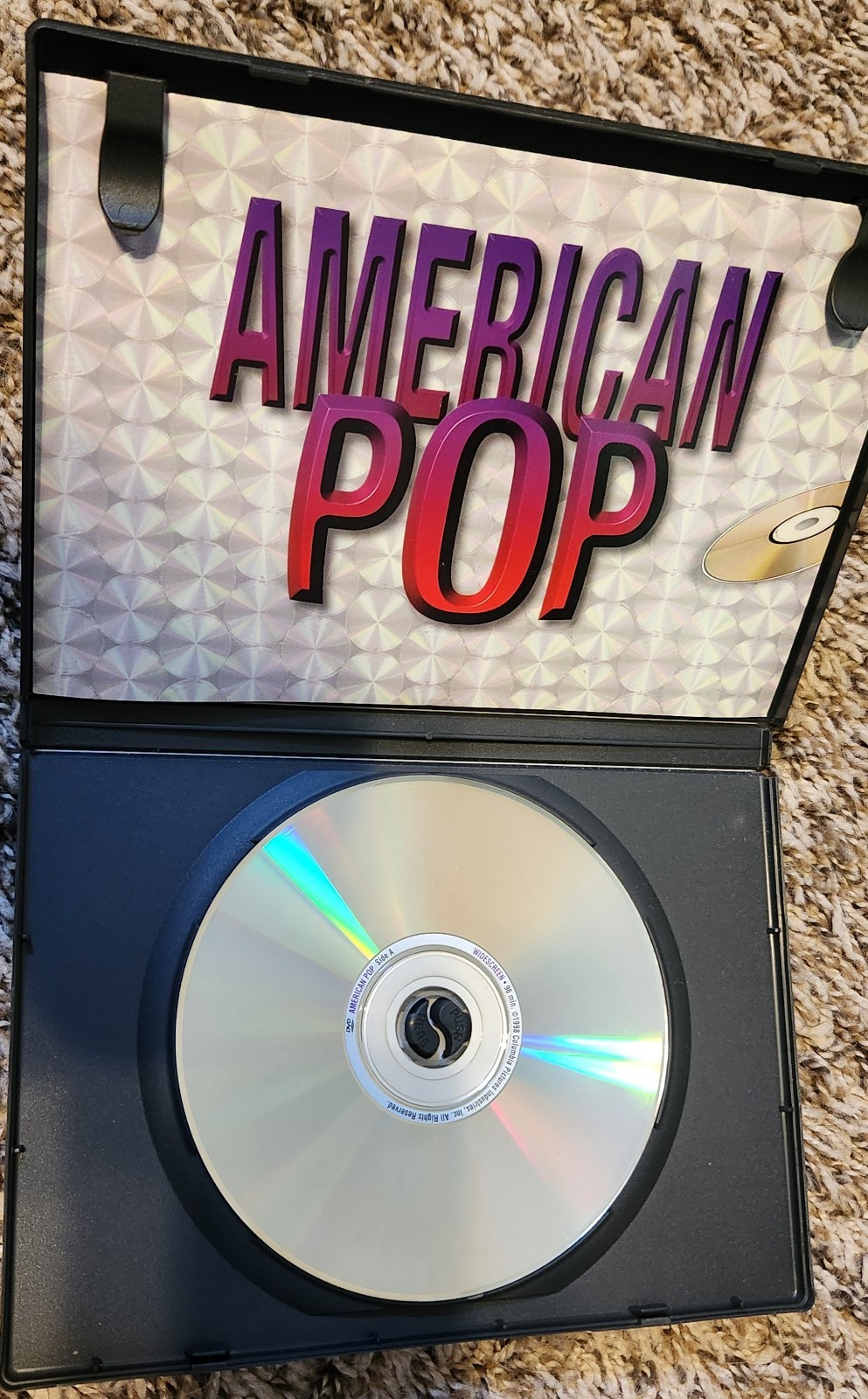 AMERICAN POP 1980 Ralph Bakshi Animated Classic OOP DVD Hendrix Sex Pistols