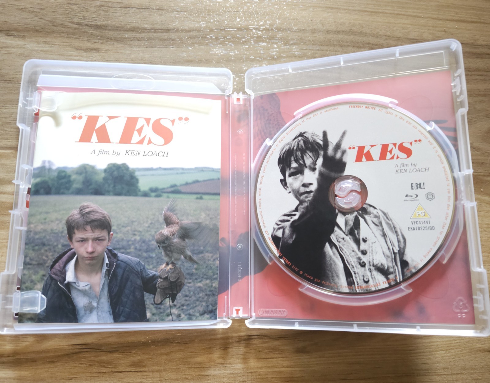 Kes (1970) – Eureka Masters of Cinema (REGION B Blu-ray) w/ booklet – OOP