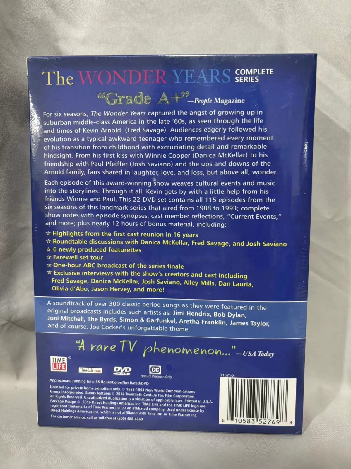 The Wonder Years: Complete Series, Seasons 1-6 (DVD, 2016, 22-Disc Set)