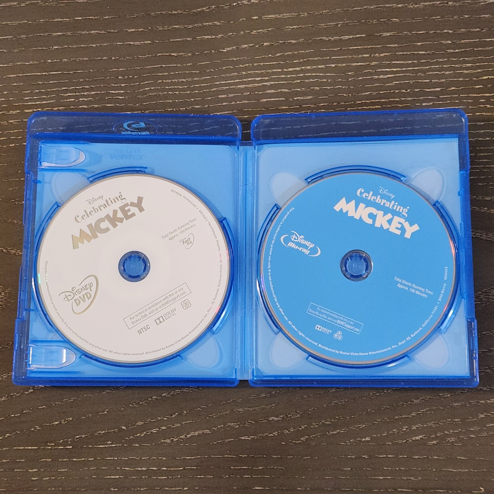 Celebrating Mickey (Blu-ray/DVD, 2018) Multi-Screen Edition W/ Slipcover