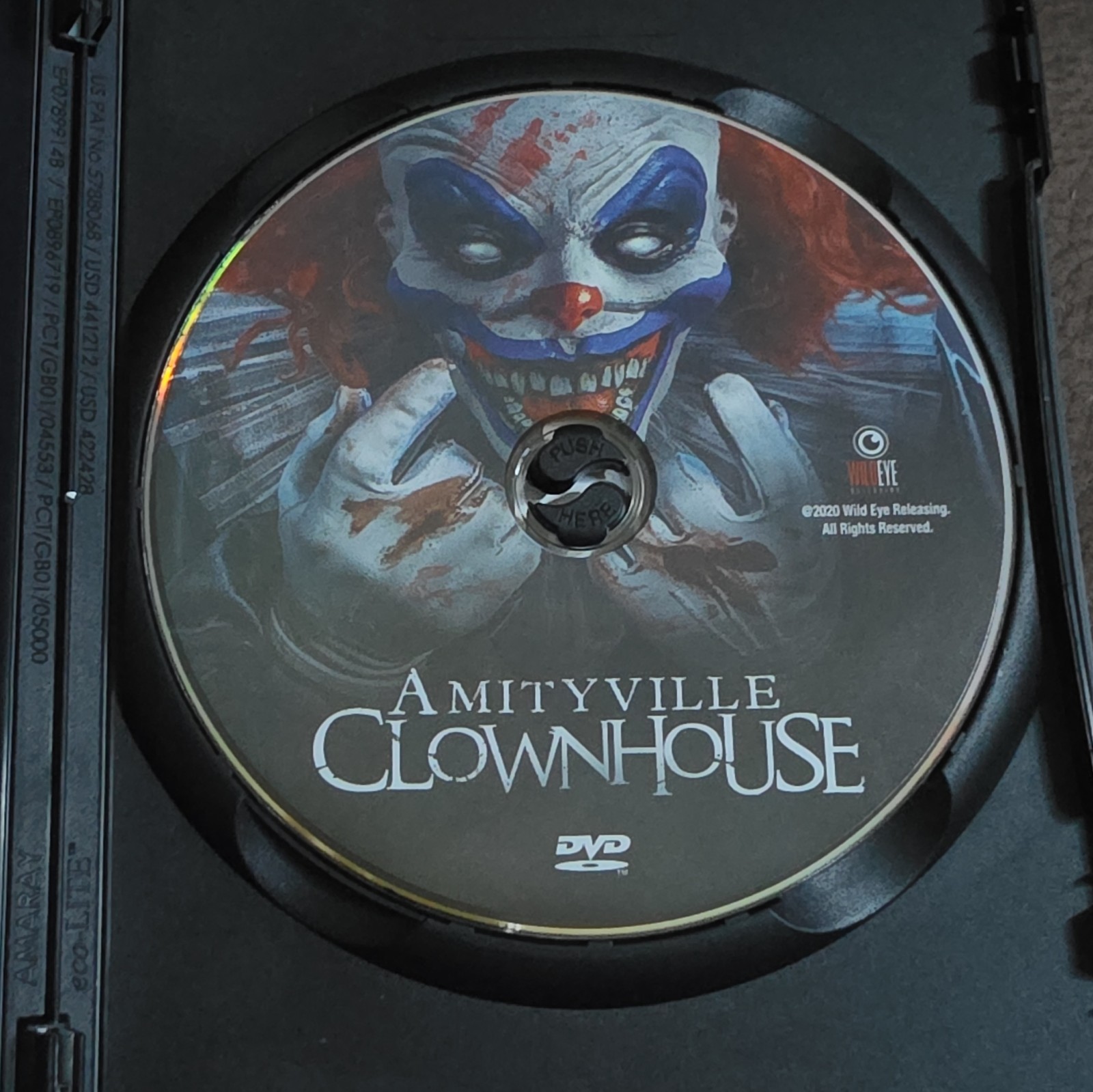 Wild Eye Releasing Amityville Clownhouse DVD 2019 Horror Mark Patton NR