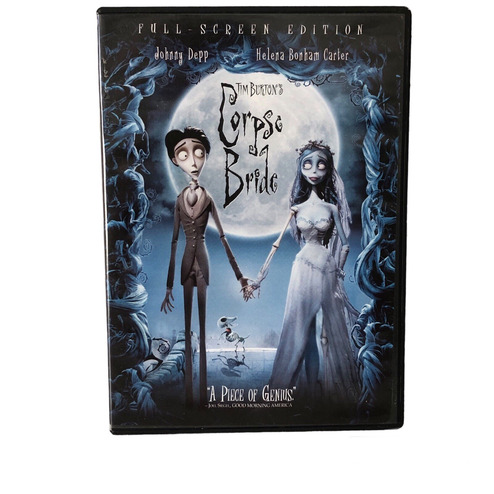 Tim Burton’s Corpse Bride Johnny Depp Helena Carter Full Screen Format Dvd 2005