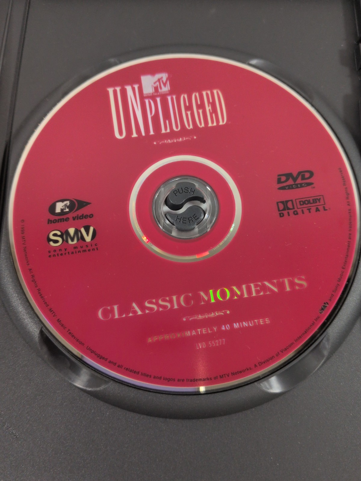 MTV Unplugged DVD Lot Of 2 Classic Moments, Superstars Concert Movies