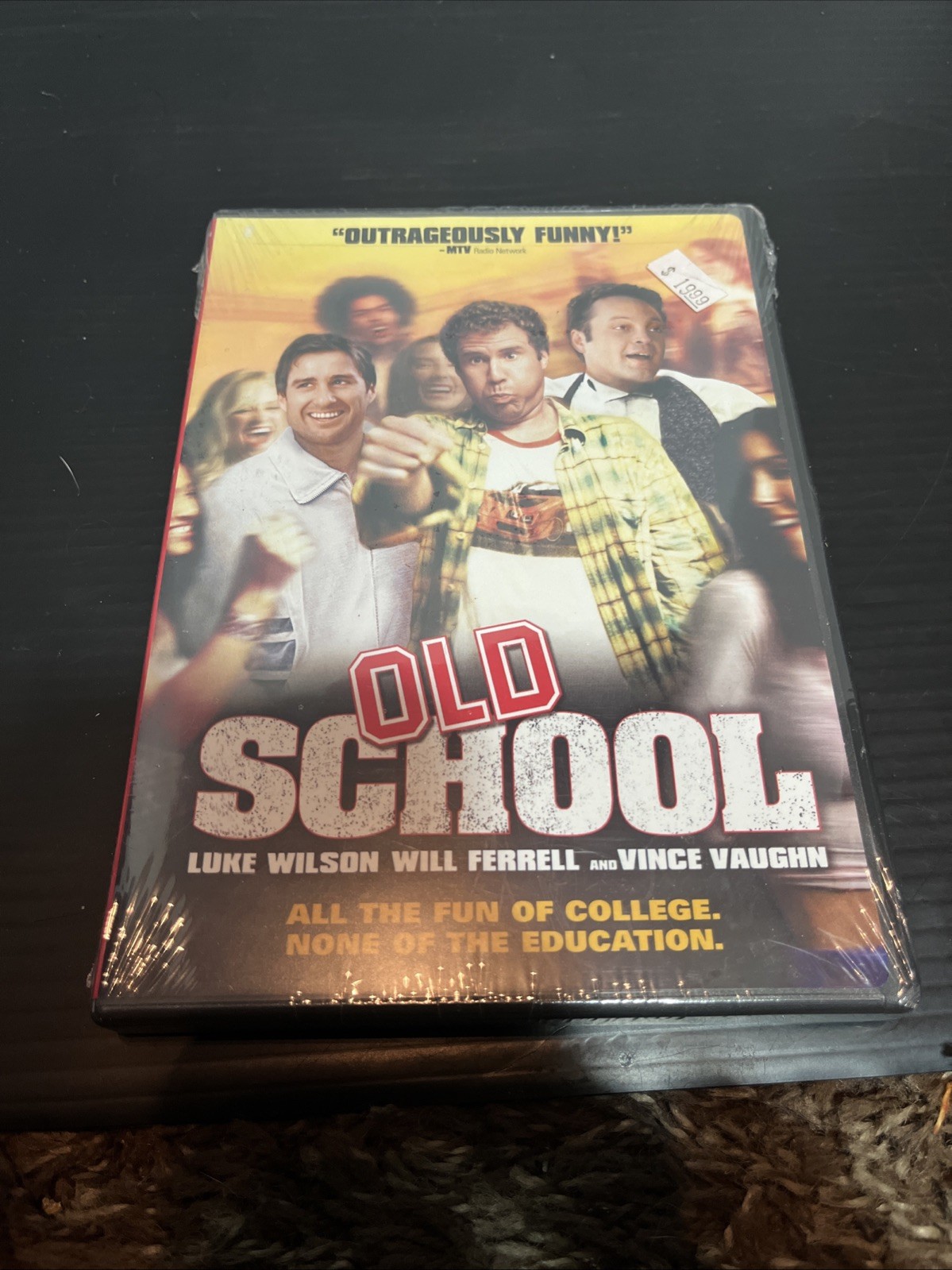 OLD SCHOOL – DVD DREAMWORKS Sealed New – 2003 Comedy WILL FERRELL / LUKE WILSON