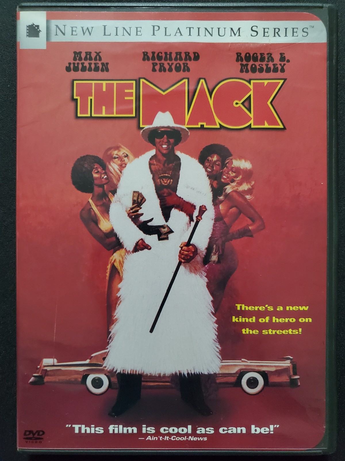 The Mack DVD w/ Insert Max Julien, Richard Pryor, Roger Mosley 1973 Region 1 OOP