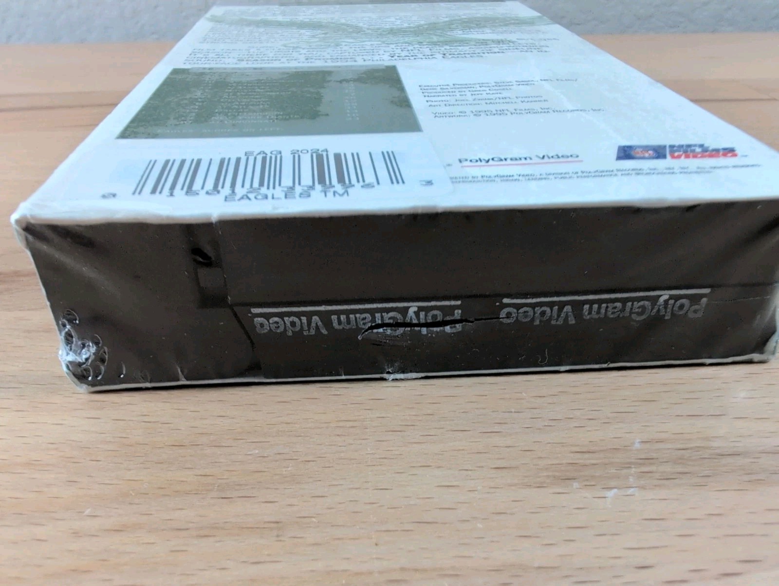 PHILADELPHIA EAGLES OFFICIAL 1995 TEAM VIDEO VHS NEW SEALED NFL FILMS FOOTBALL