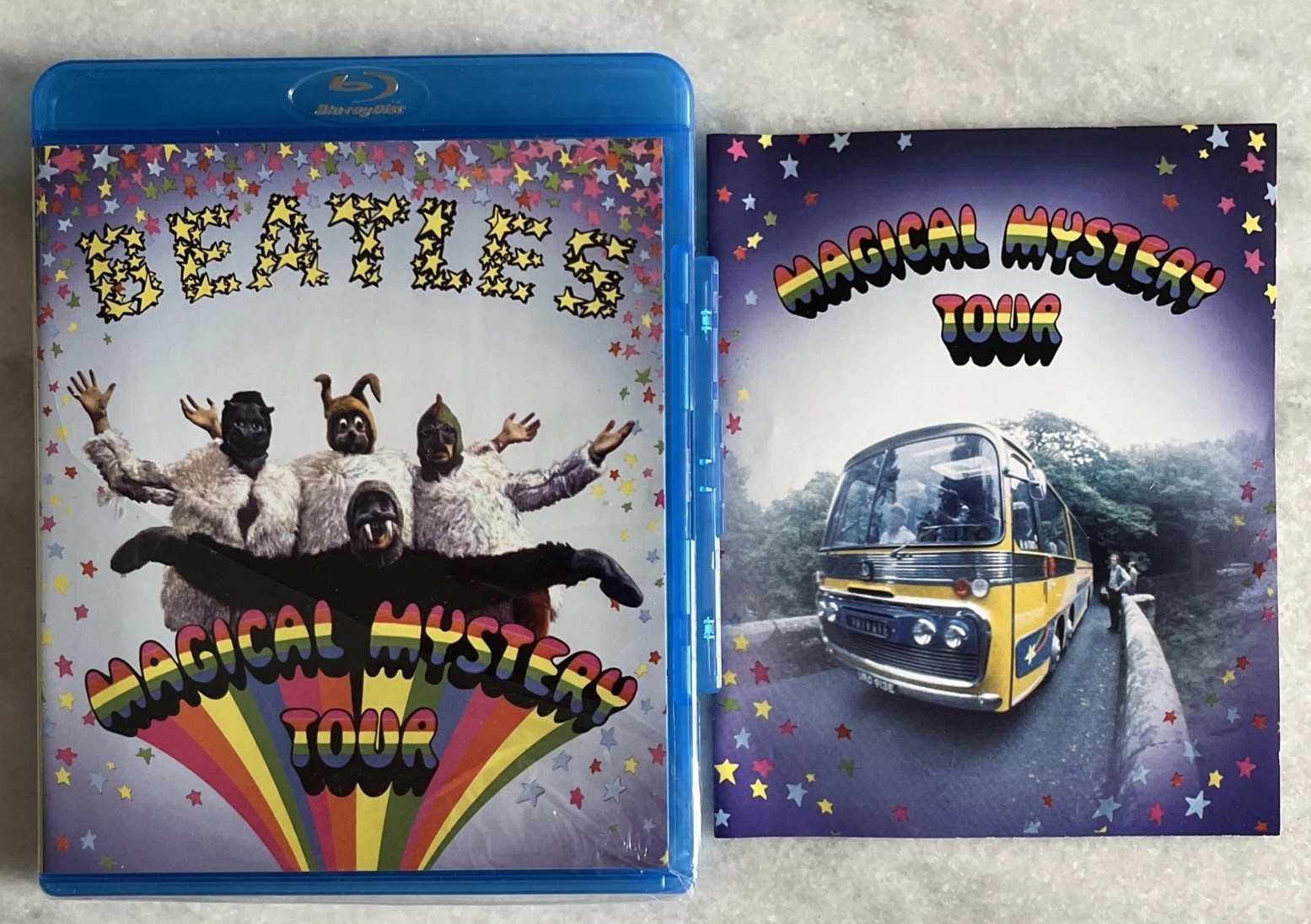 The Beatles: Magical Mystery Tour (Blu-ray, 1967) With Book, Rare, OOP