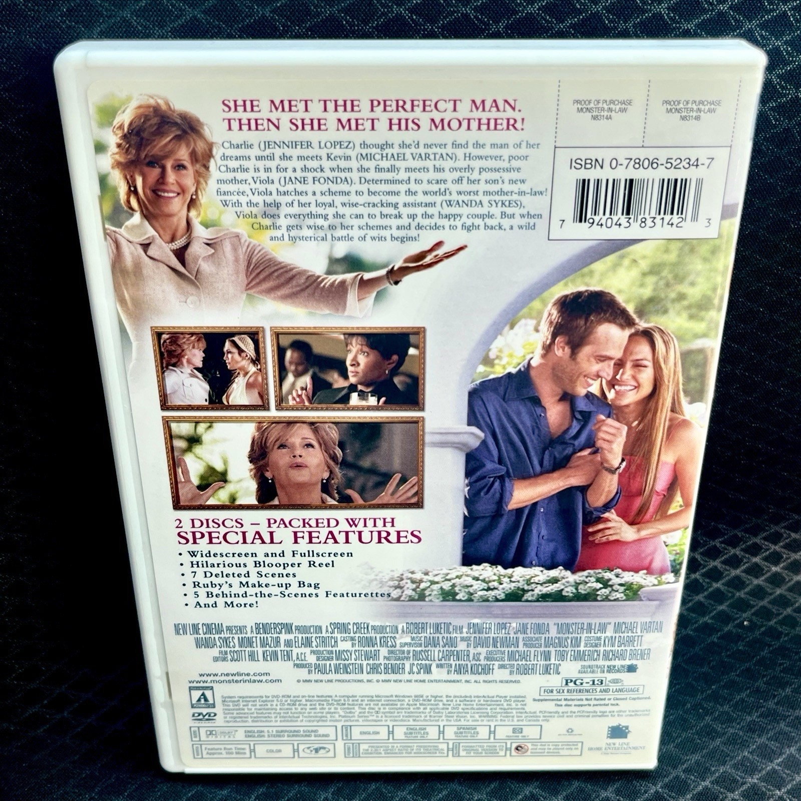 Monster-In-Law DVD | Jennifer Lopez Jane Fonda
