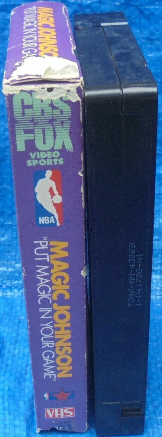 1988 1989 LA Lakers Basketball VHS Lot Back To Back Fast Break Magic Johnson NBA