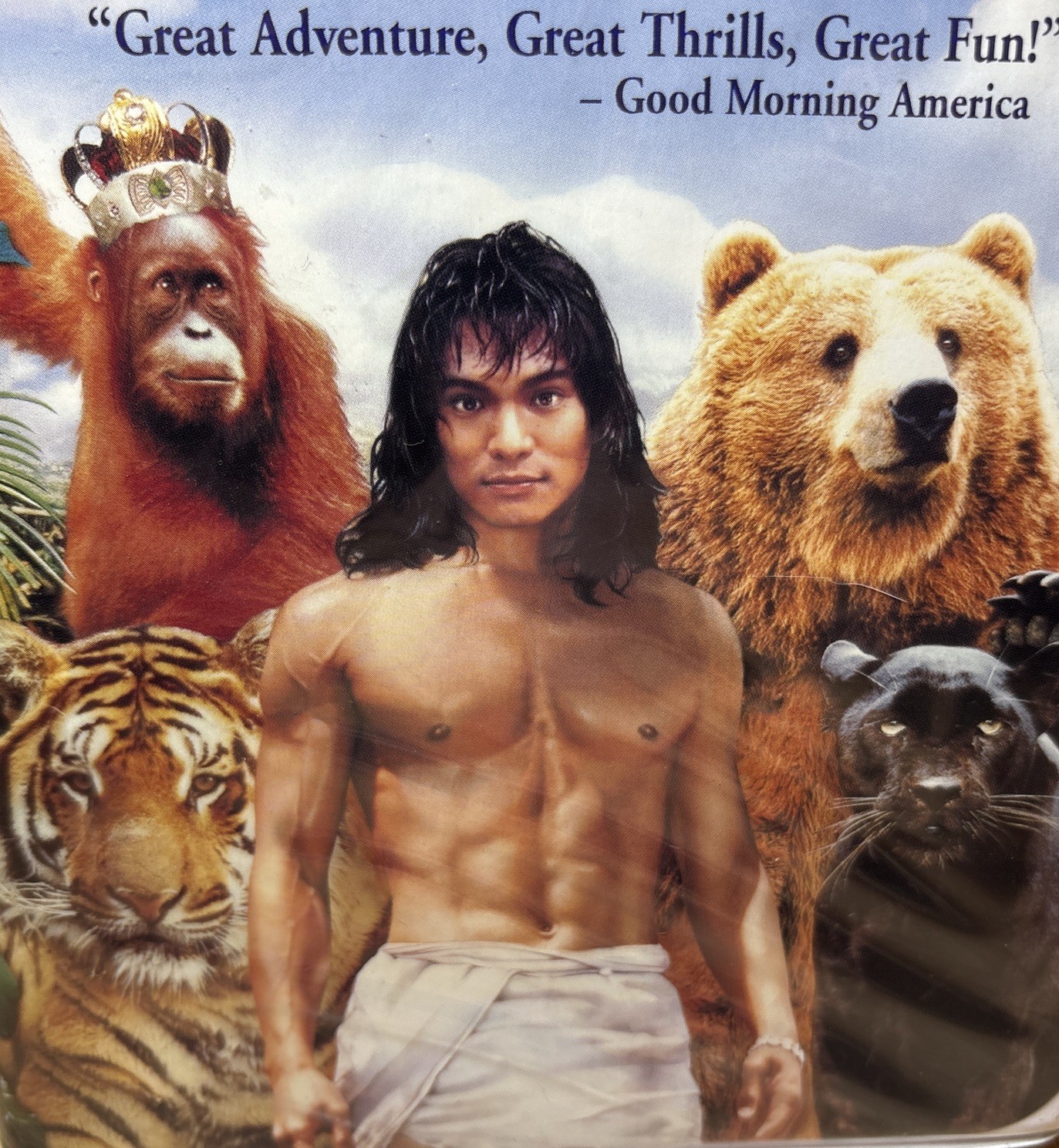 Walt Disney’s Rudyard Kipling’s – The Jungle Book VHS 4604 Rated PG 111 Minutes