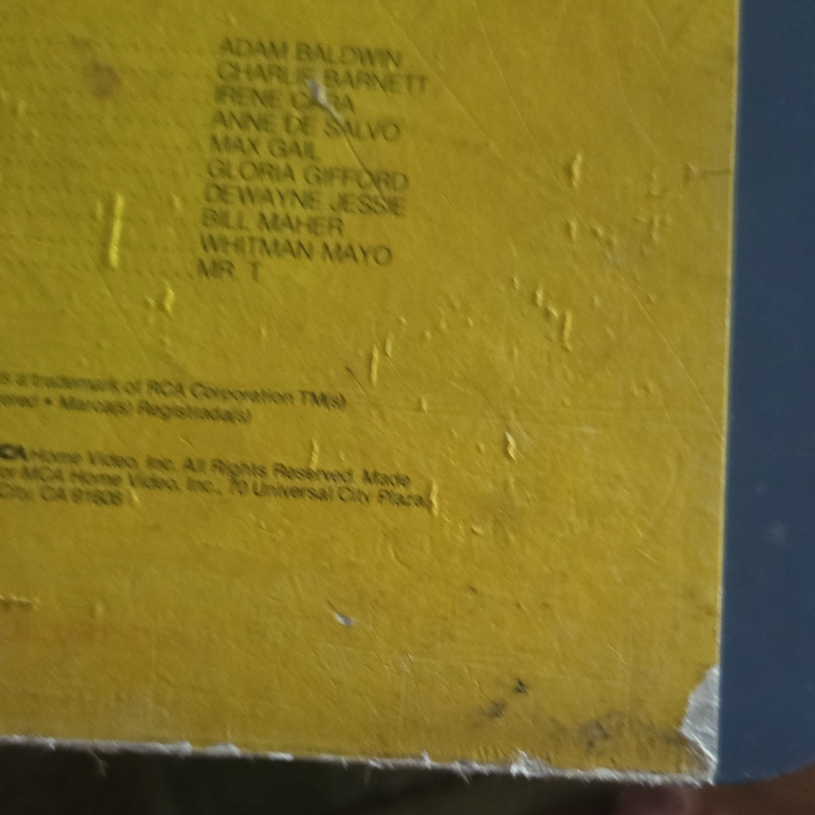 D.C. Cab CED Stereo Encoded Videodisc Gary Busey Paul Rodriguez R 1983