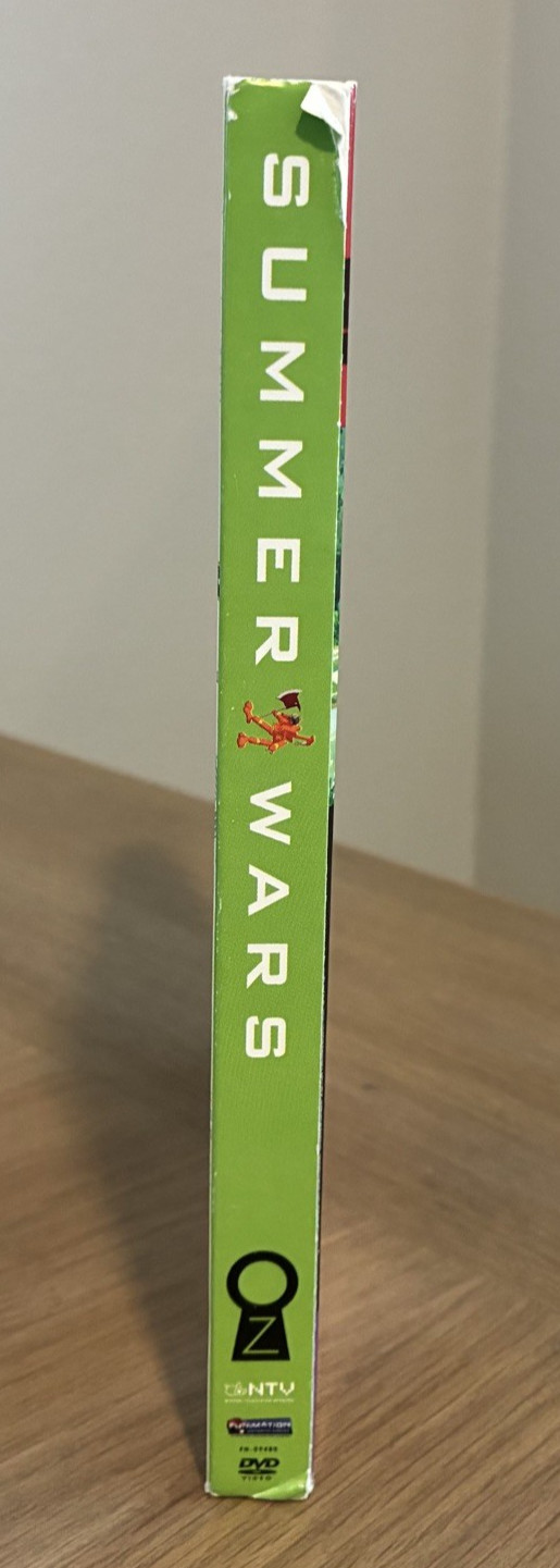 Funimation Summer Wars (DVD, 2009, 2-Disc Set) W/ SlipCover