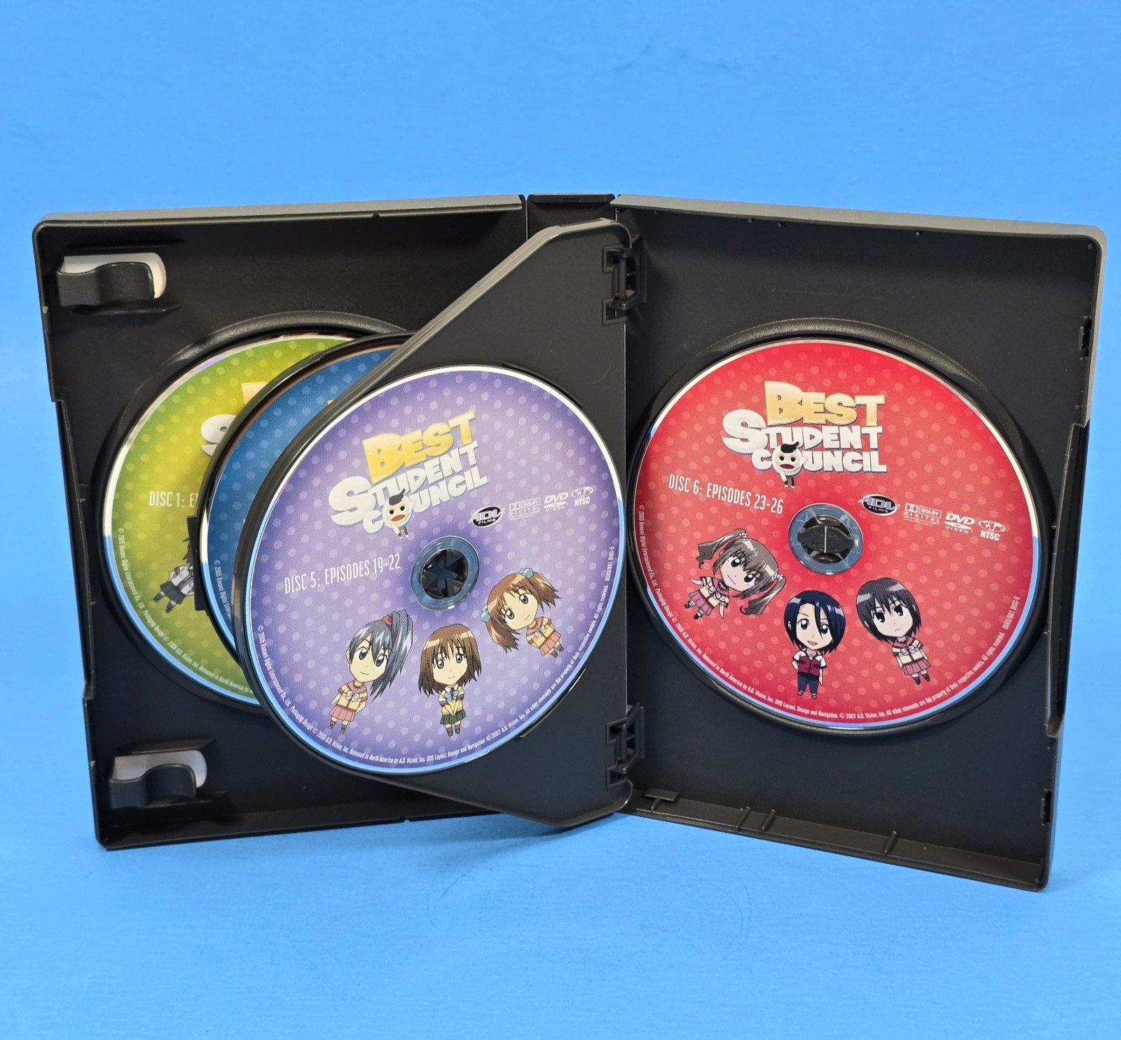 BEST STUDENT COUNCIL COMPLETE SERIES DVD COLLECTION 2008 ADV FILMS ANIME
