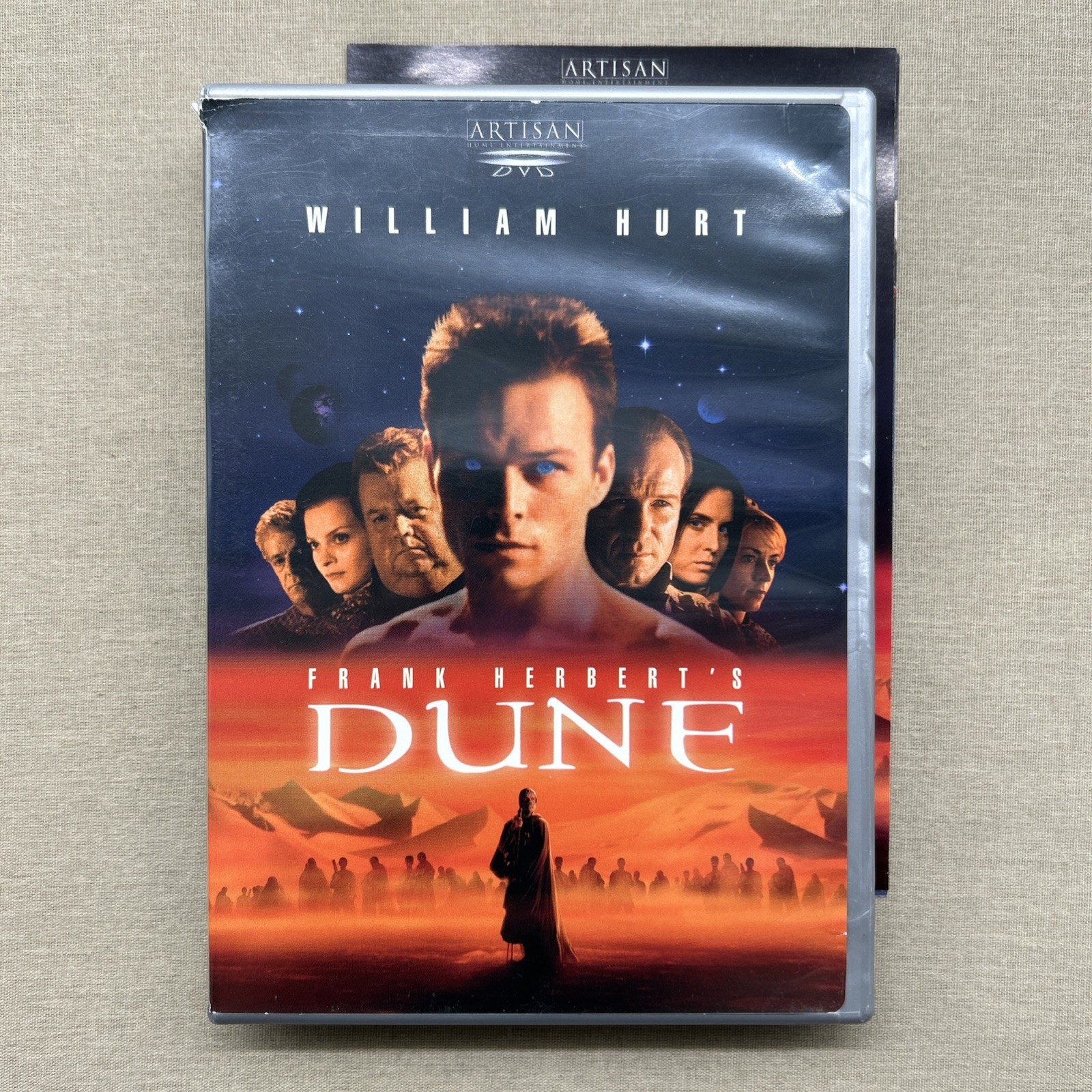Dune (DVD 2000 2-Disc + Guide) Frank Herbert Sci-Fi Epic Miniseries William Hurt
