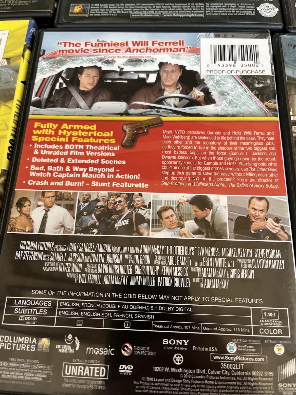 8 Set Mark Wahlberg DVD Movies All Tested All Good Flix VG Cond