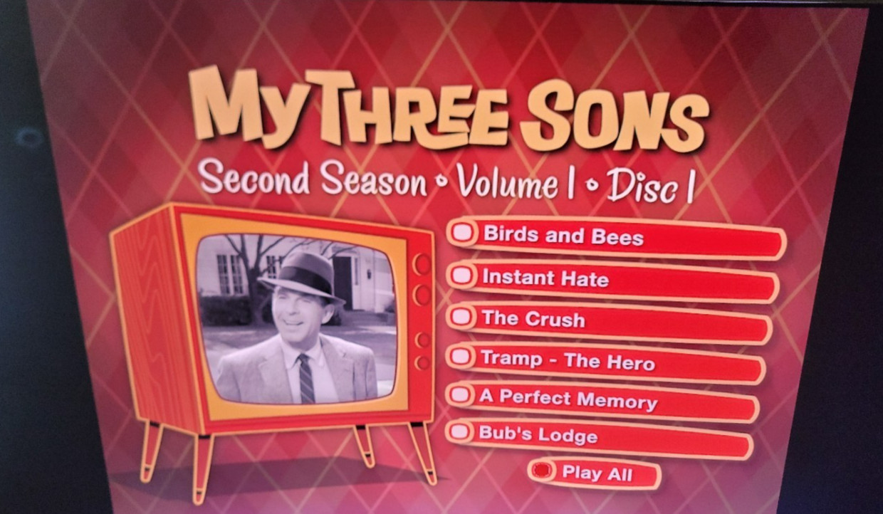 My Three Sons Seasons 1-4 (DVD Set) Region 0 – U.S Compatible