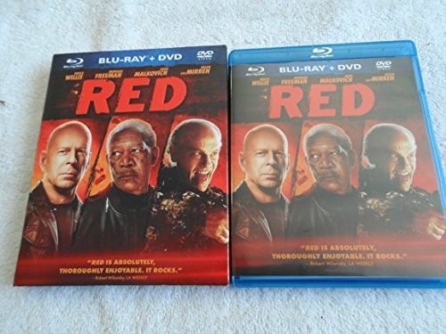 Red (Limited Edition Blu-rayDVD Combo with Comic Book) – Blu-ray – GOOD