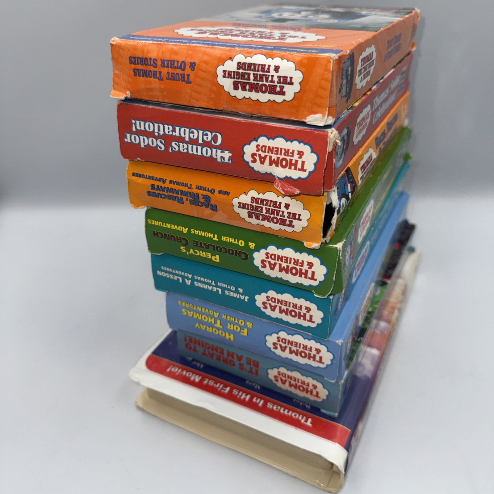 🚂 Lot of 8 Thomas & Friends The Train VHS Movies Vintage