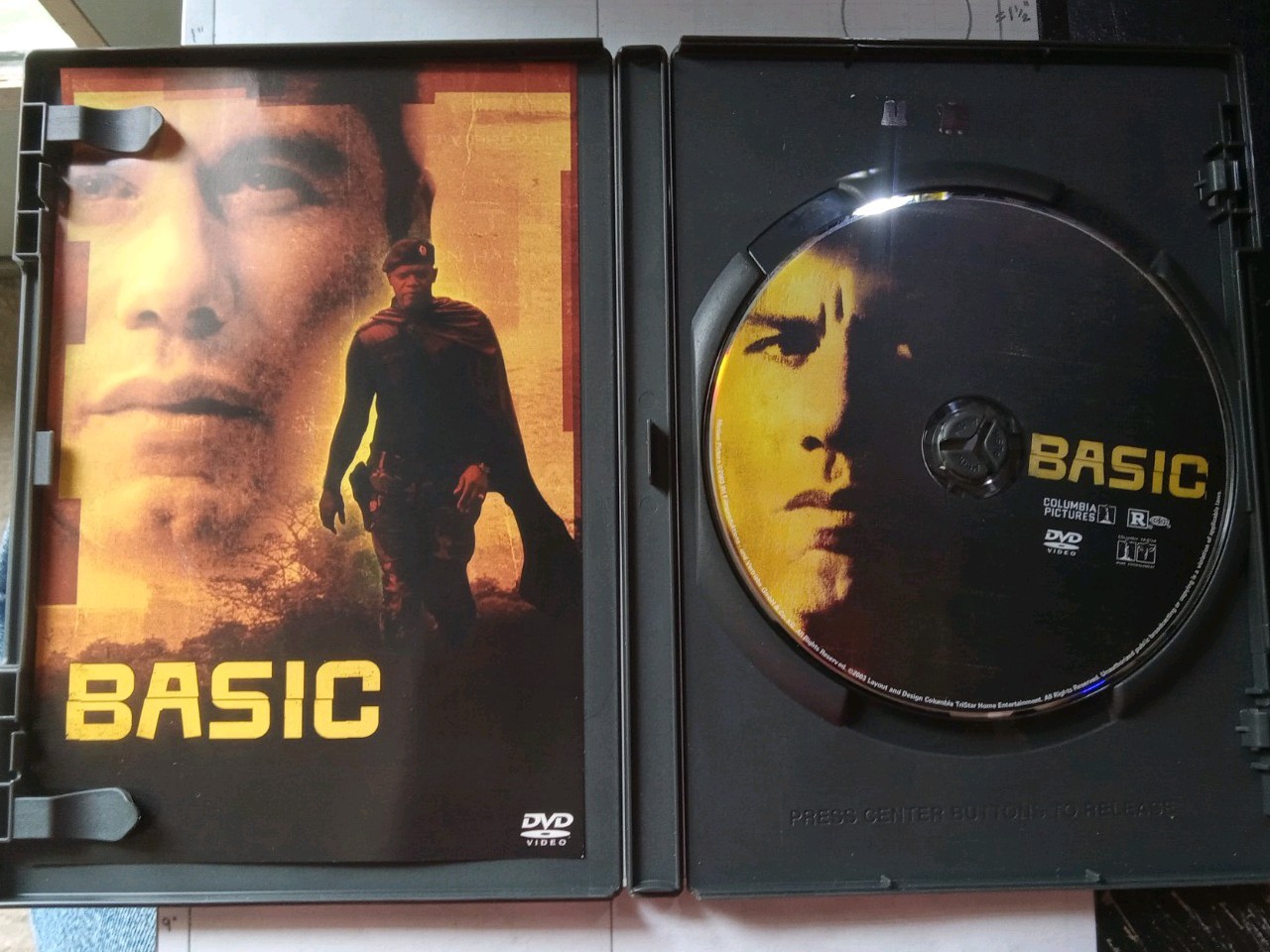 BASIC DVD 2003 Psychological Thriller