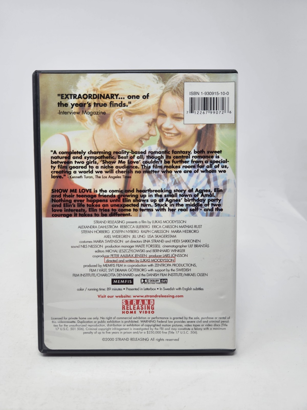 Show Me Love (DVD, 2000) Lesbian LGBTQ Interest OOP Strand Releasing