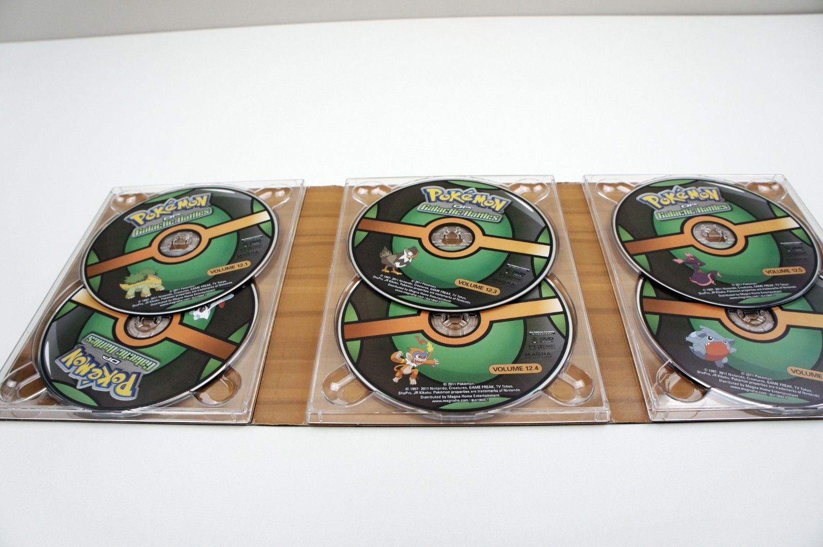 Pokemon Diamond Pearl Galactic Battles Season 12 Twelve DVD Box Set Region 4 PAL