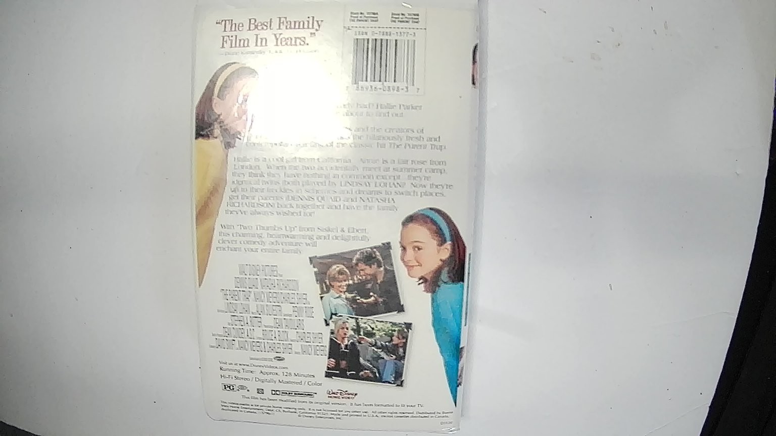 The Parent Trap VHS 1998 Family Comedy Disney Lindsay Lohan