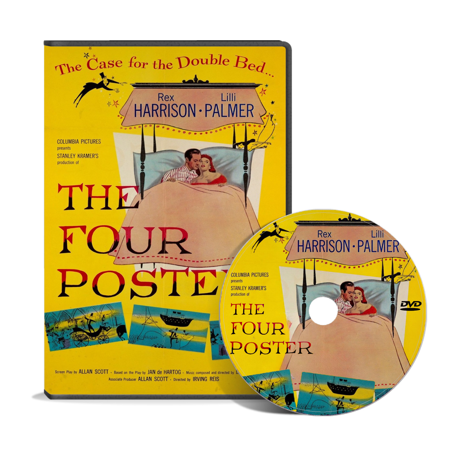 The Four Poster (1952) Comedy, Drama, Romance, War DVD