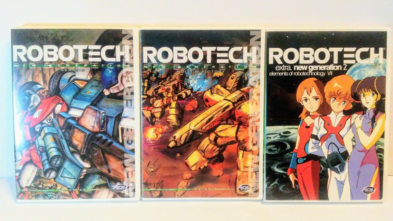 Robotech New Generation Lot of 3 DVDs: E7, 13, 14 (Value Pack)