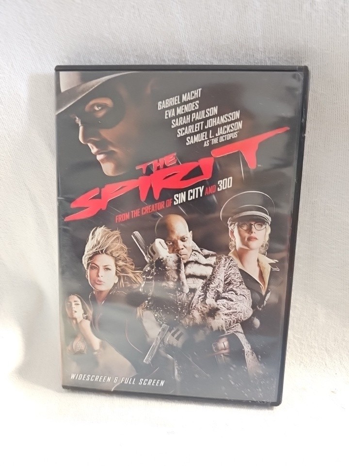THE SPIRIT DVD 2008 WIDESCREEN FULL SCREEN NEW SEALED SIN CITY 300